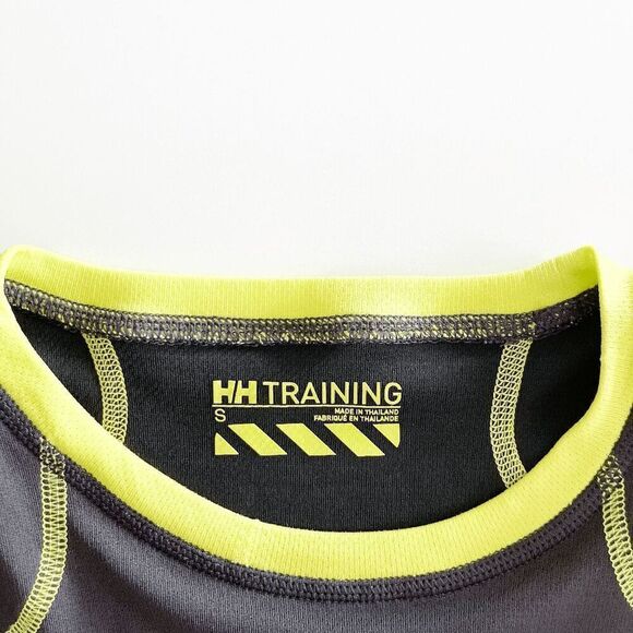 Helly Hansen Mens Crew Neck Training Athletic Short Sleeve T-Shirt Gray Small - Picture 4 of 6